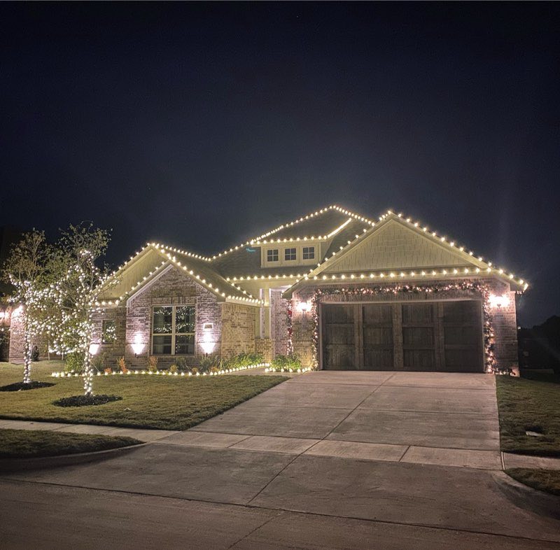 Christmas lights Allen