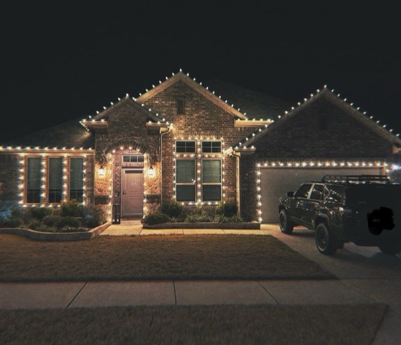 Christmas lights Allen
