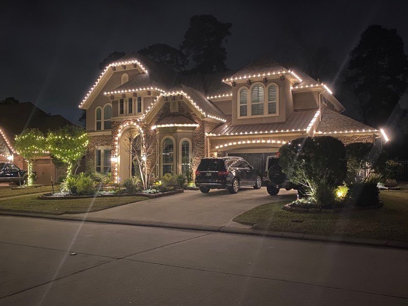 Christmas lights Allen